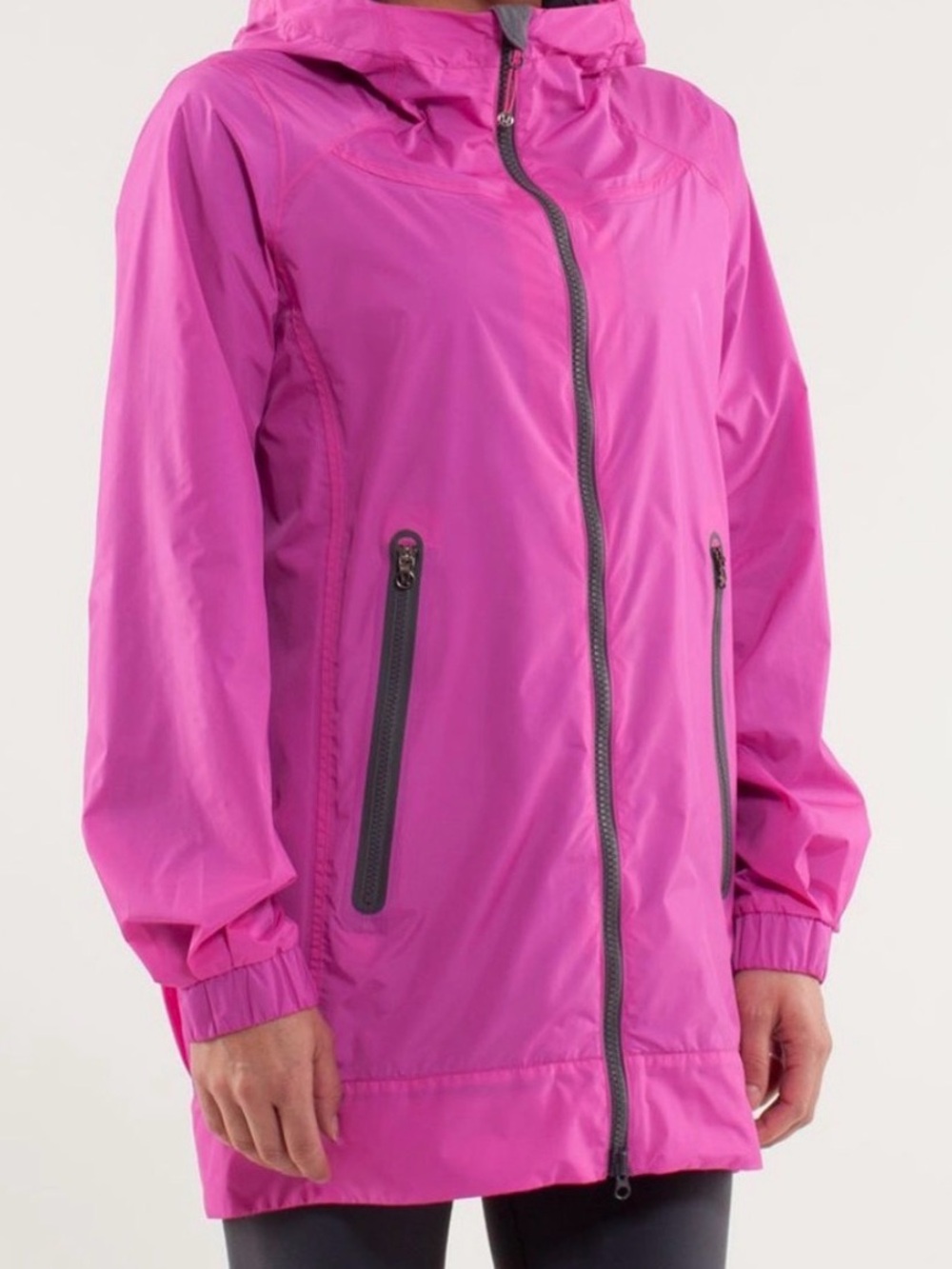 Lululemon Athletics -No Rain No Gain Jacket  (Paris Bright Pink)